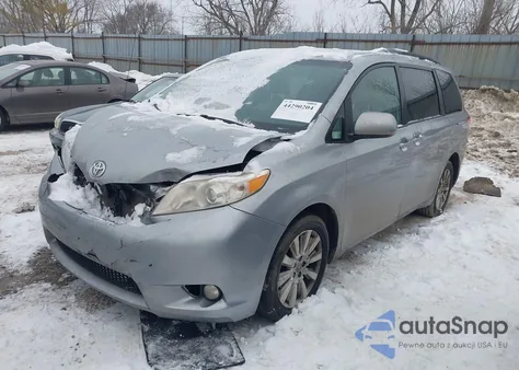 2014 Toyota Sienna Xle 7 Passenger from USA, damaged, VIN 5TDDK3DC2ES092394